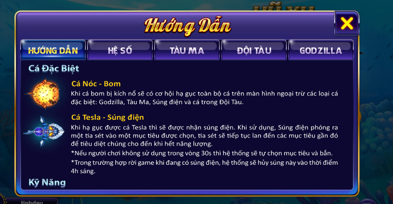 Kỹ Năng Và Sử Dụng Các Vũ Khí Trong Bắn Cá Đại Chiến Thái Bình Dương
